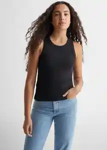 Camiseta Swim Negro Talla 19 Teen Niñas Mango