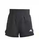 Adidas Short Pacer Wvn High Mujer Negro Talla S5 Ref: IT7760