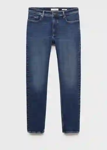 Jean Jan Tejano Oscuro Talla 44 Hombre Mango