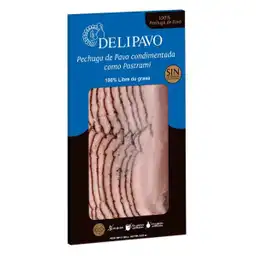 Delipavo Pechuga Pavo Condimentado Como Pastrami