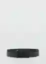 Cinturón Blacky Negro Talla 91 Hombre Mango