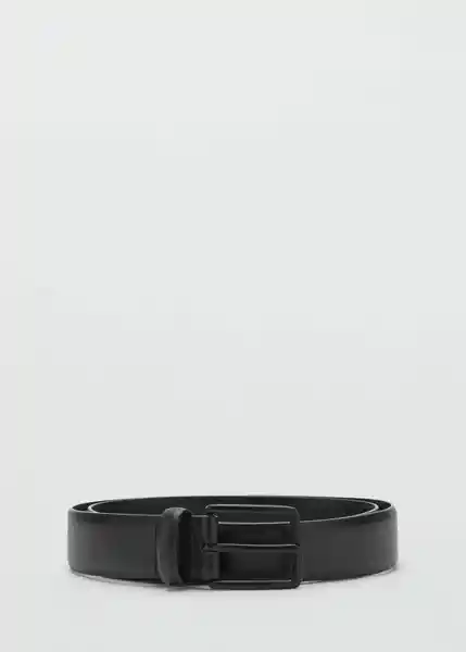 Cinturón Blacky Negro Talla 91 Hombre Mango