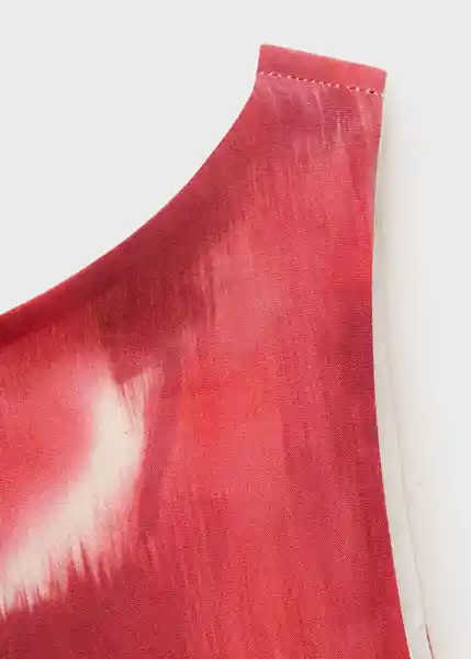 Vestido Aquare Crudo Talla M Mujer Mango