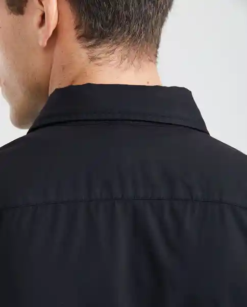 Camiseta Spread Neck Negro Sombrío Ultra Oscuro T. M Chevignon