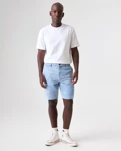 Bermuda Hombre Azul Talla 34 552G006_AZU114604 Americanino