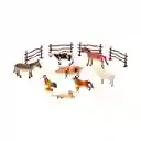 Set Juguete Figuras de Animales de Granja Casaideas
