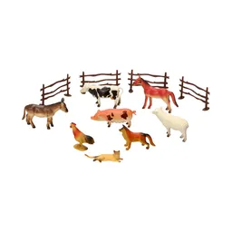 Set Juguete Figuras de Animales de Granja Casaideas