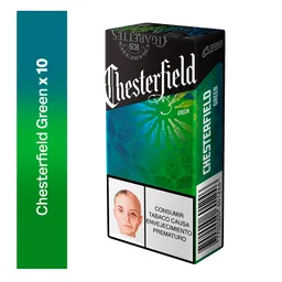 Chesterfield Green X10 Cigarrillos