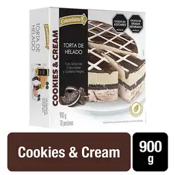 Colombina Torta de Helado Sabor Cookies & Cream