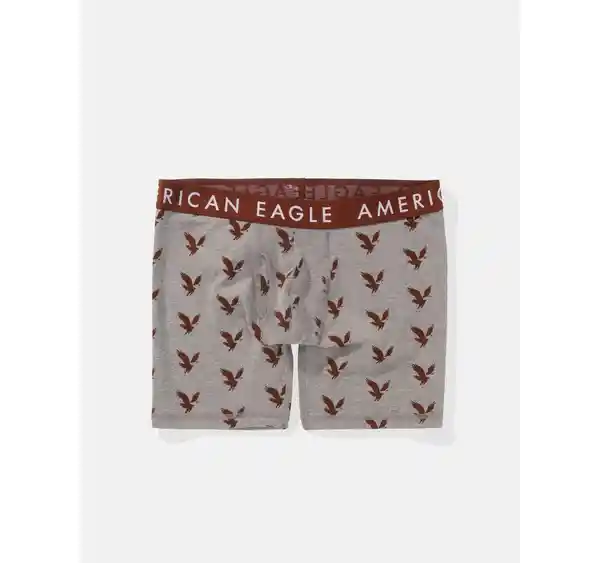 Bóxer Hombre Gris Talla SMALL American Eagle