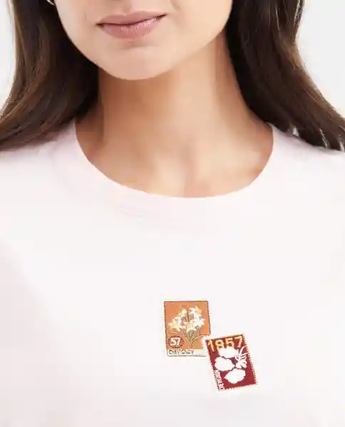 Camiseta Graphic Rosa Nouveau Claro Talla M Chevignon