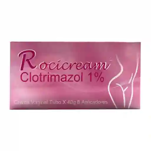 Rocicream 1% Crema Vaginal Con Aplicadores