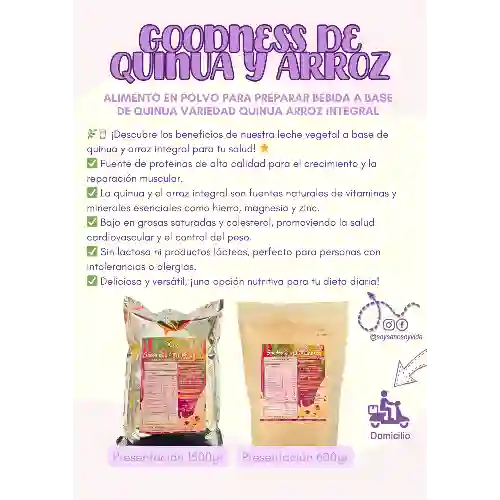 Goodness de Quinua y Arroz *1500Gr