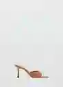 Sandalias Pepyt Camel Talla 36 Mujer Mango