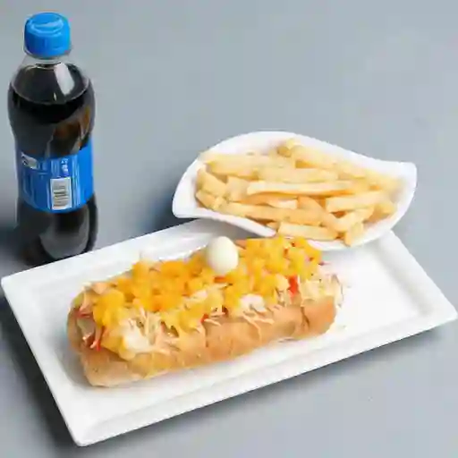 Combo Perro Hawaiano