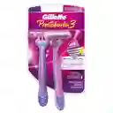 Gillette prestobarba maquina afeitar desechable mujer