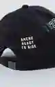 Gorra Unisex Negro Talla M 752G514_NEG190303 Americanino