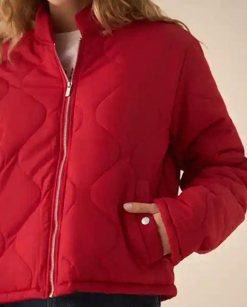 Chaqueta Rojo Mineral Medio Talla S 623G209 Esprit