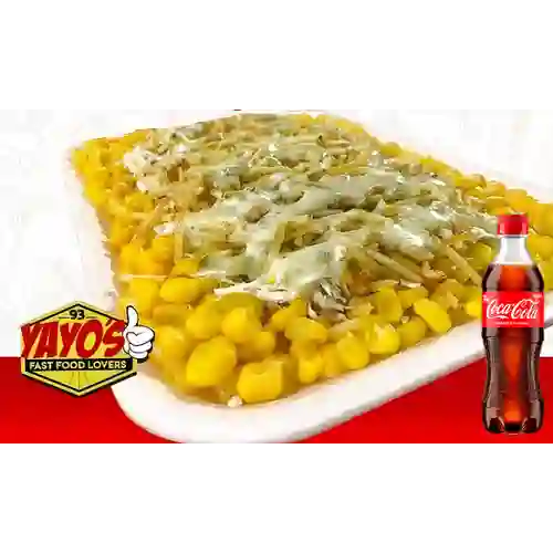 Combo Mazorca Desgranada + Coca Cola Original 400 ml