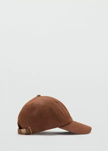 Gorra Monaco Marrón Talla 99 Mujer Mango