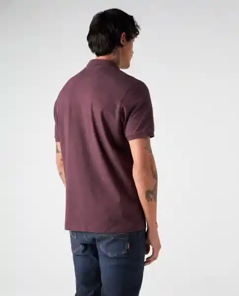 Camiseta Polo Hombre Morado T. XL 802G010_MOR191621 Americanino