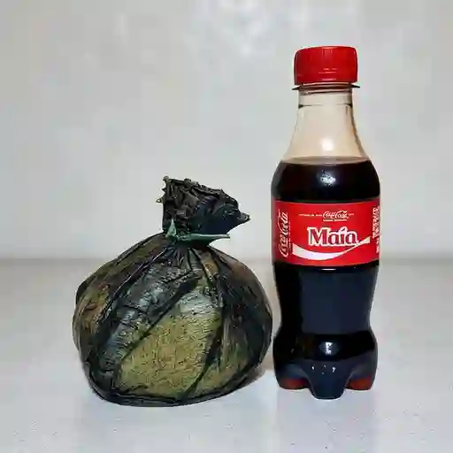 Tamal + Coca Cola