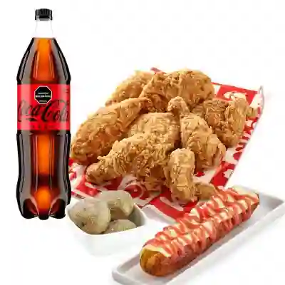Combo Kronch Madurito Papas y Gaseosa