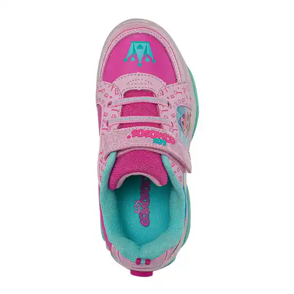 Los Gomosos Tenis Patines Kastell Niña Rosado Talla 27