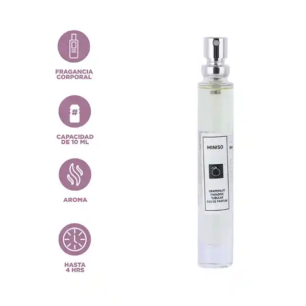 Perfume Mini Grapefruit Paradise Serie Miniso
