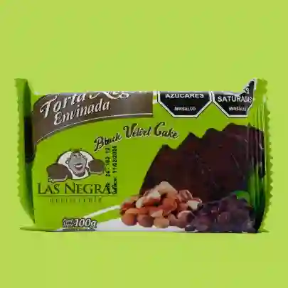 Torta Negra Lonchera Metalizada 100 Gr.