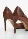 Zapatos Audreys Mujer Marron Talla 39 Mango