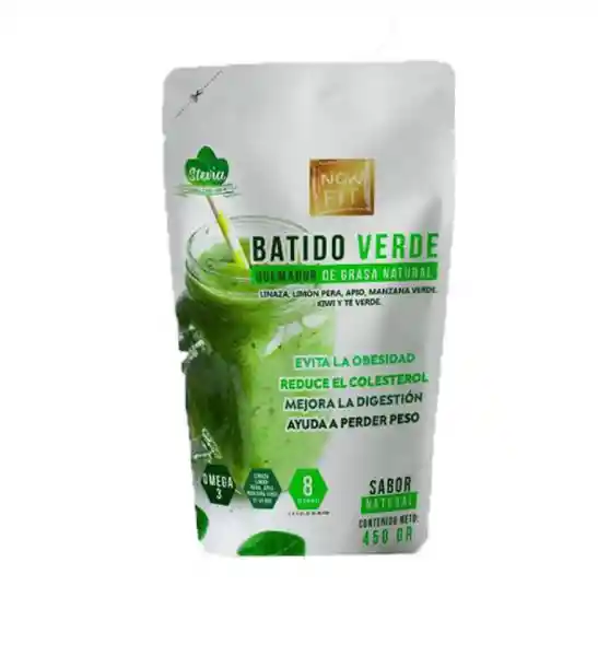 Now Fit Batido Verde