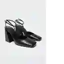 Zapato Disco Negro Talla 38 Mujer Mango