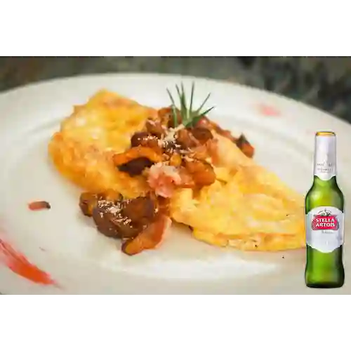 Combo Omelette Samba + Stella Artois Bot. 330ml