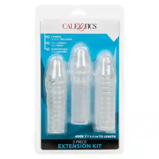 California Exotic Kit de 3 Fundas Con Puntos Estimulantes Adonis