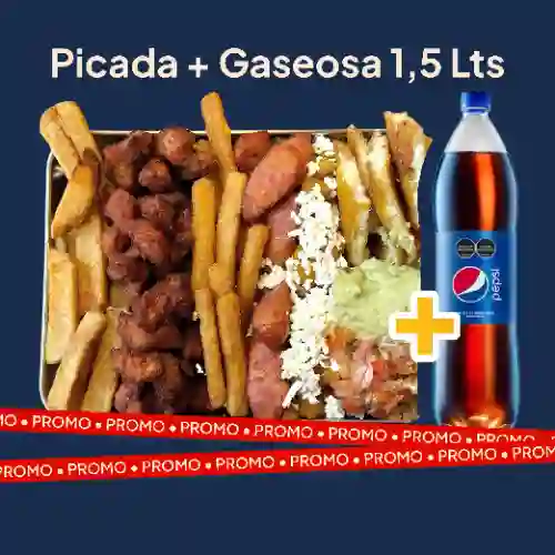 Picada Navideña -para 2 + Gaseosa 1,5 Lt