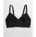 Bralette Negro Talla Medium Aerie American Eagle