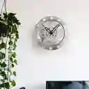 Inkanta Reloj de Pared Engranaje Gris