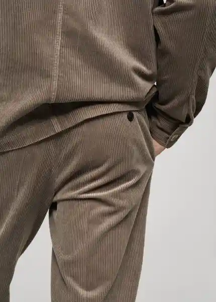 Pantalón Pierre Vison Talla 38 Hombre Mango