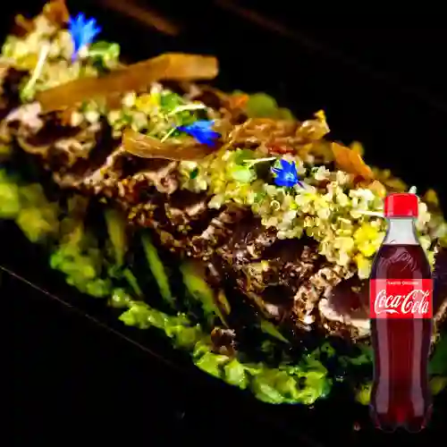 Combo Tataki de Atun + Coca-Cola Sabor Original 400 ml