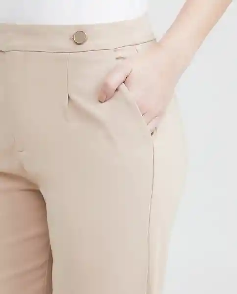 Pantalón Essential Trouse Mujer Café Quemado Claro 8 Chevignon