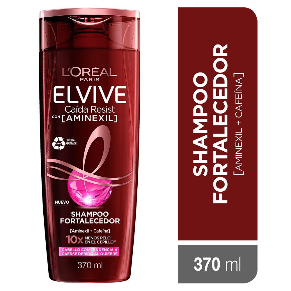 Shampoo Elvive Loreal Paris Caída Resist 370 ml