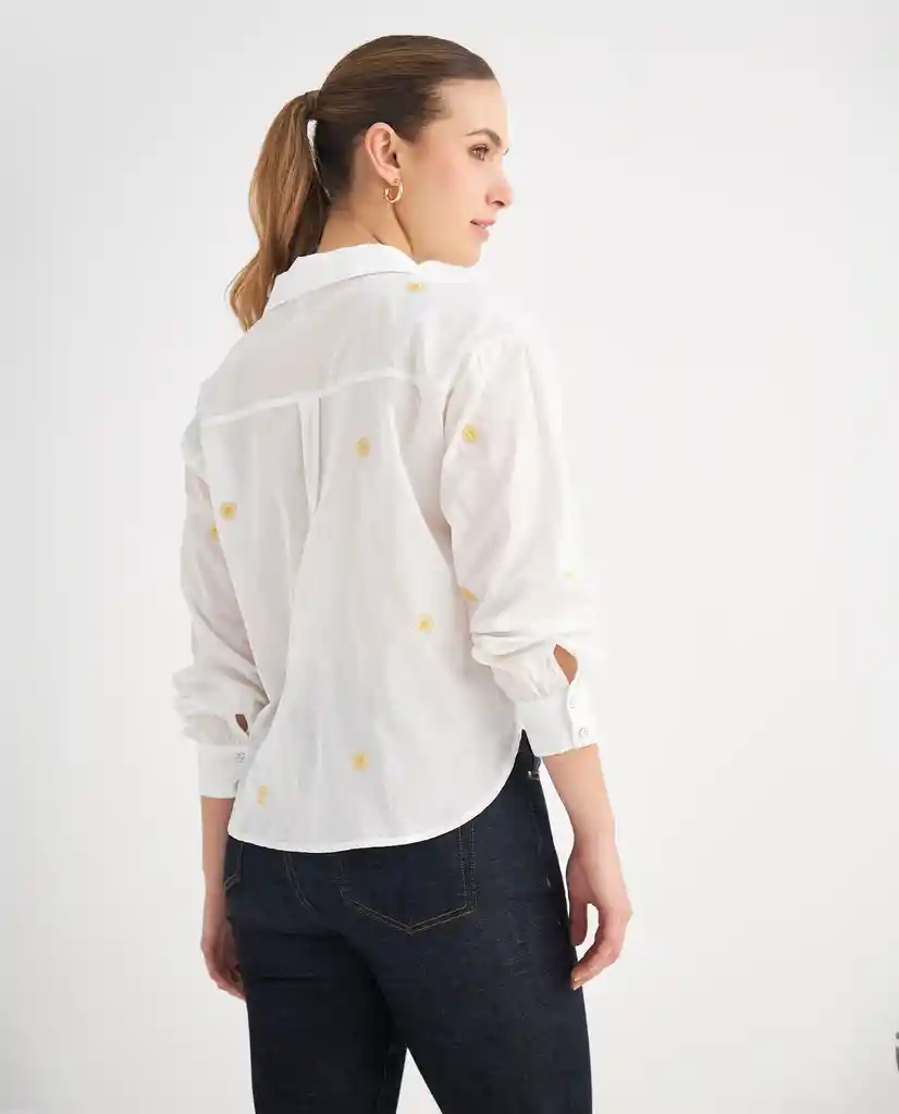 Camisa Crudo Lactosa Claro Talla XS 619F044 Esprit
