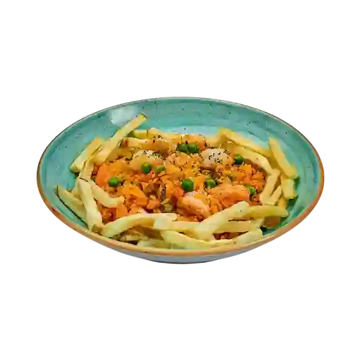 Arroz con camarones