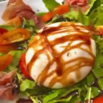 Burrata Prosecco
