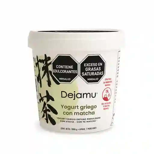 Yogurt Griego Stevia Te Matcha X 1000 Gr