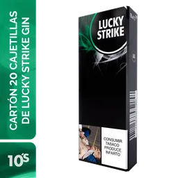 Lucky Strike Cigarrillo Cartón Gin