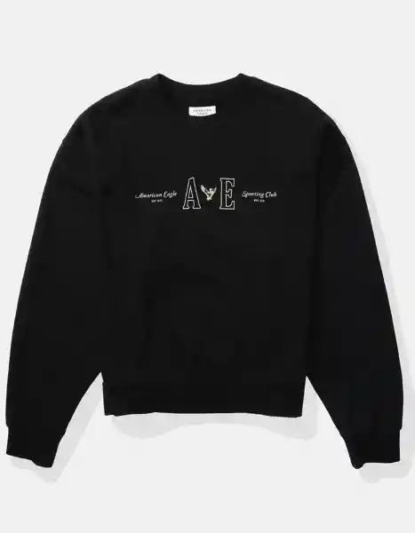 Buzo Hombre Negro Talla SMALL 2704001 American Eagle