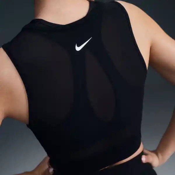 Nike Camiseta Pro Mesh Tank Mujer Negro S Ref: FN7387-010