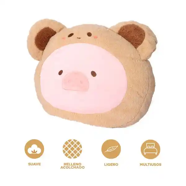 Peluche Cerdita Oso Serie Lulu The Piggy Miniso